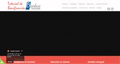 Desktop Screenshot of bonificaciondeformacion.com